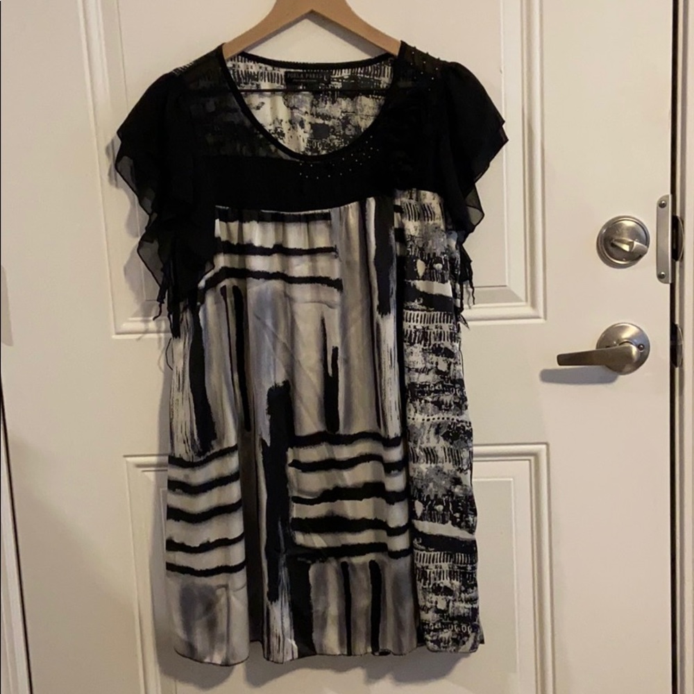 Forla Paris Large Printed Blouse